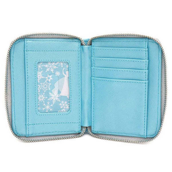 Disney Loungefly Portefeuille Frozen Elsa Sequin Reversible